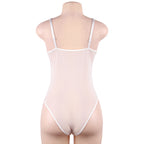 Women Jumpsuit Sexy Lace Sling Crotch Snap Wave Undershirt