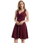 Vintage Hepburn Cocktail Light Dress plus Size