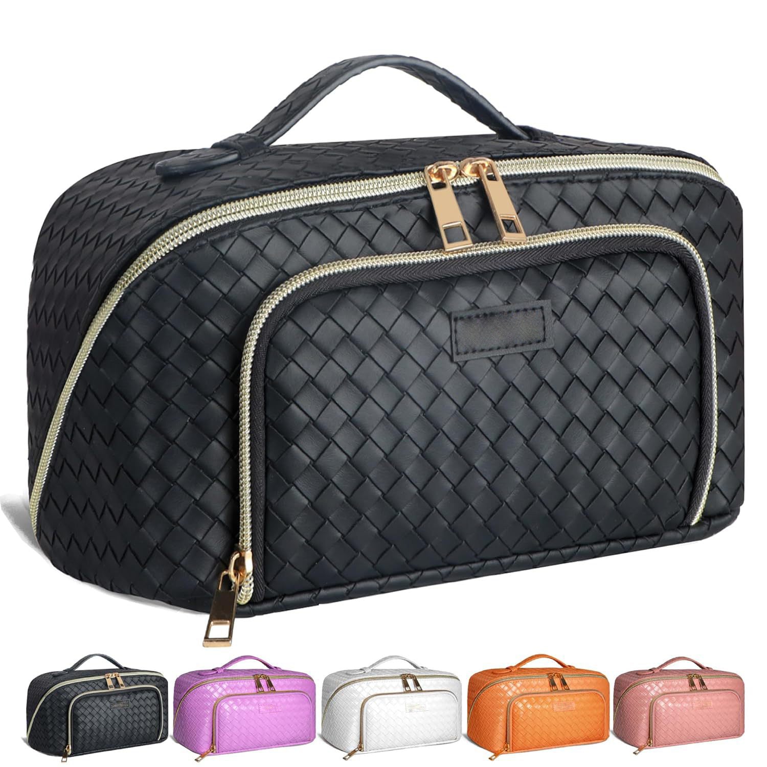 Waterproof large-capacity cosmetic bag