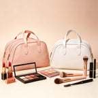 Waterproof travel makeup and toiletry bag set