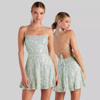 Sequin nightclub party dress