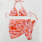 Skirted Tie One-piece Swimwear