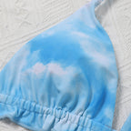 Skirted Tie One-piece Swimwear