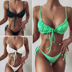 Ruffle Triangle Bikini Swimwear