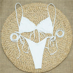 Ruffle Triangle Bikini Swimwear