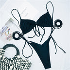 Ruffle Triangle Bikini Swimwear