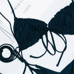 Ruffle Triangle Bikini Swimwear