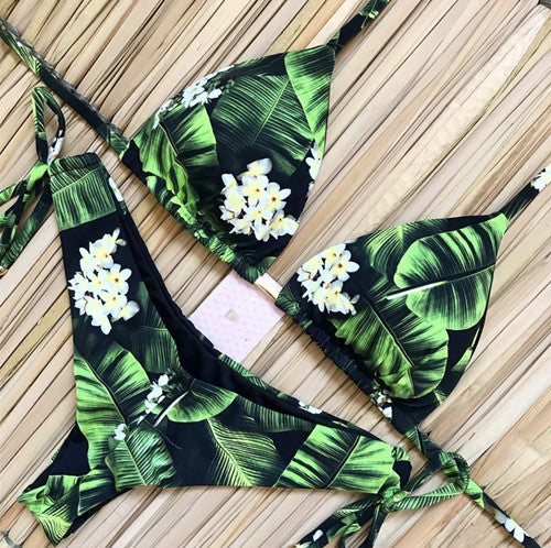 Printed One-piece Swimwear
