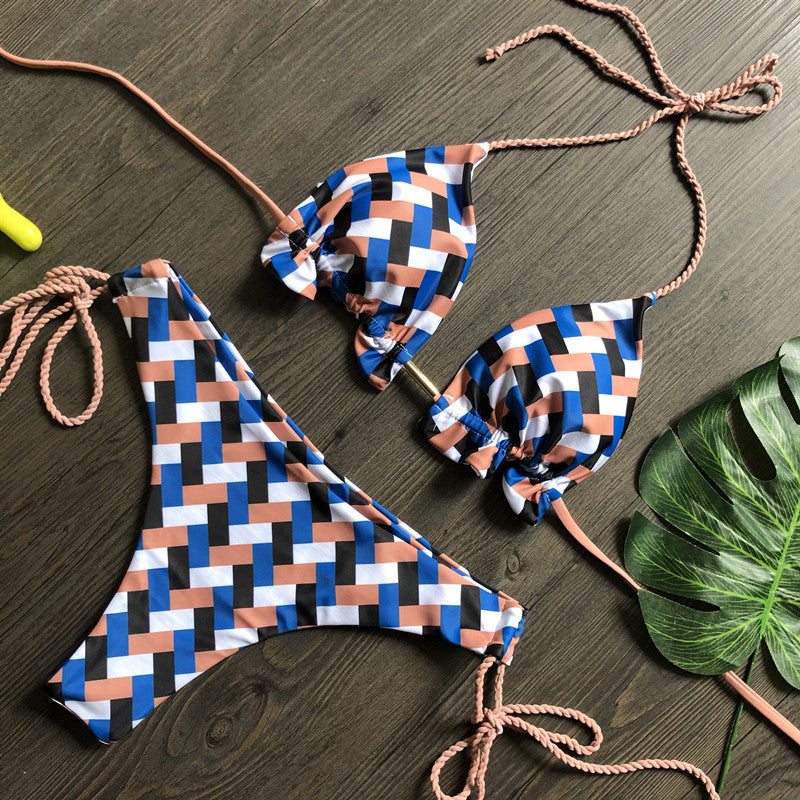 Printed One-piece Swimwear