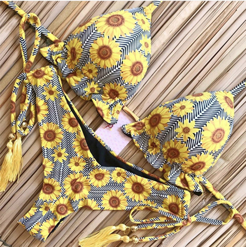 Printed One-piece Swimwear