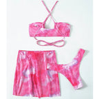 Pieces Mesh One-piece Swimwear