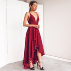 V-Neck Cami Party Maxi Dress