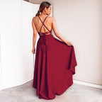 V-Neck Cami Party Maxi Dress