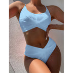 Neon Green One-piece Swimwear