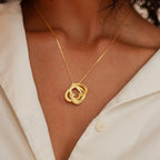 Personalized stainless steel name necklace