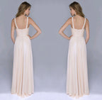 Popular Evening Chiffon Sequin Sling Dress