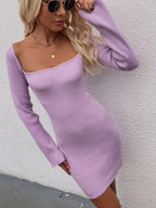 Women's Autumn Winter Knitting Street Hipster Fashion Straight Pullover Lace-Up Bottoming Sweater Solid Color Sweater For Women