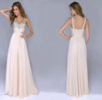 Popular Evening Chiffon Sequin Sling Dress