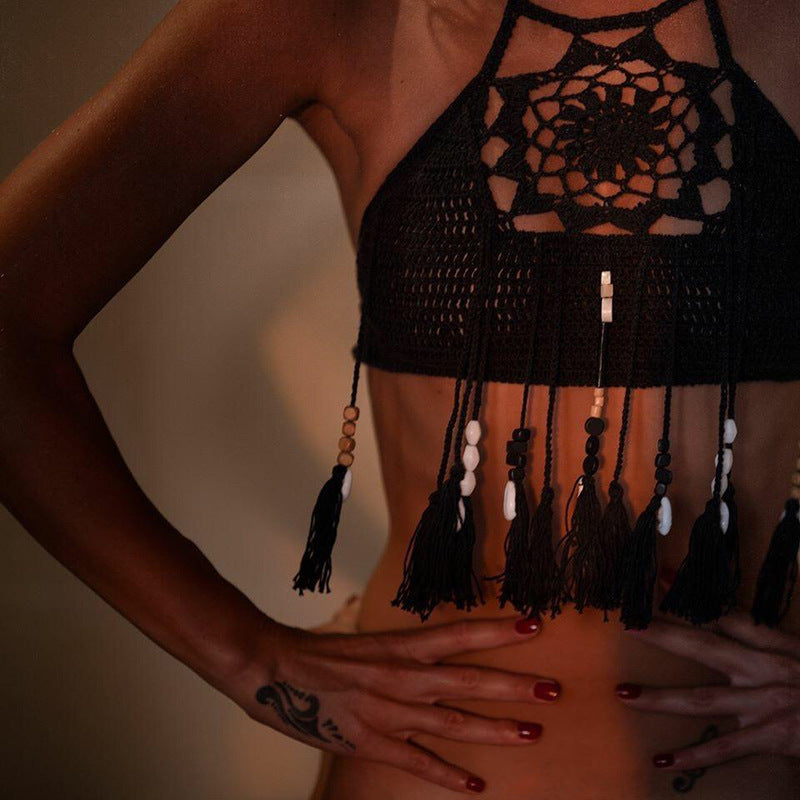 Handmade Tassel Bikini Swimwear
