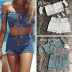 Strap Hand One-piece Swimwear