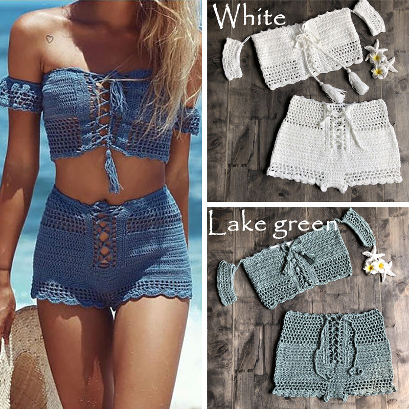 Strap Hand One-piece Swimwear
