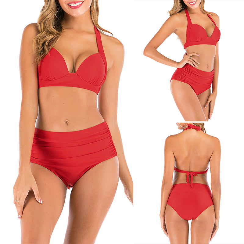 Halter Bathing Bikini Swimwear