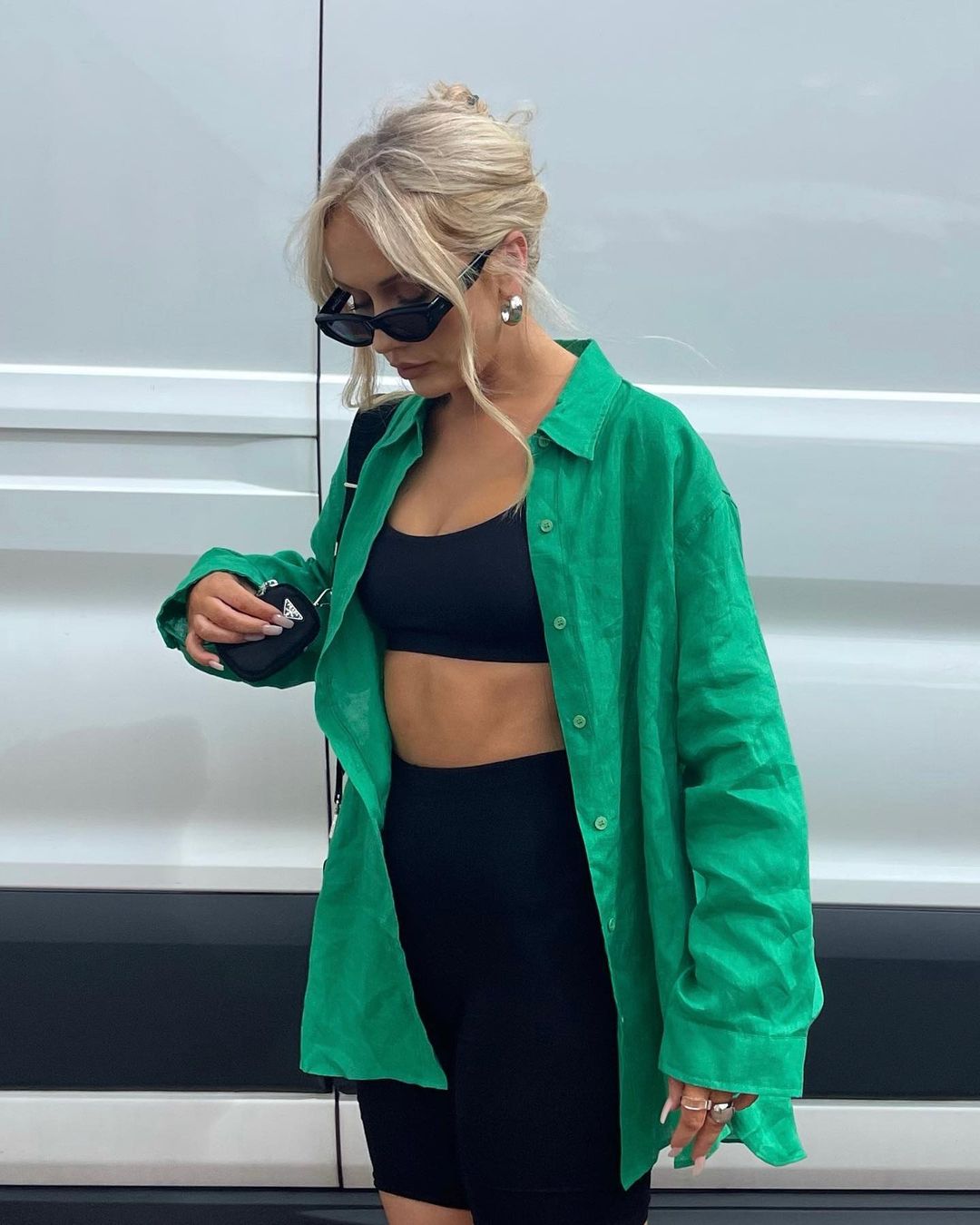 Women's Fashion Beauty Loose Single-Breasted Shirt Fall Women Clothing New Oversize Large Casual Shirt