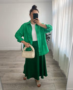Women's Fashion Beauty Loose Single-Breasted Shirt Fall Women Clothing New Oversize Large Casual Shirt