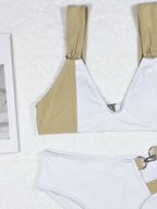 Seperated White Bikini Swimwear