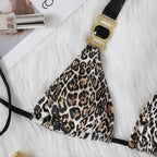 Leopard Print Bikini Swimwear