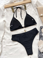 Single Split Bikini Swimwear