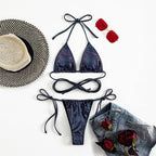 Triangle Micro One-piece Swimwear