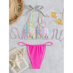 Halter Bikinis One-piece Swimwear