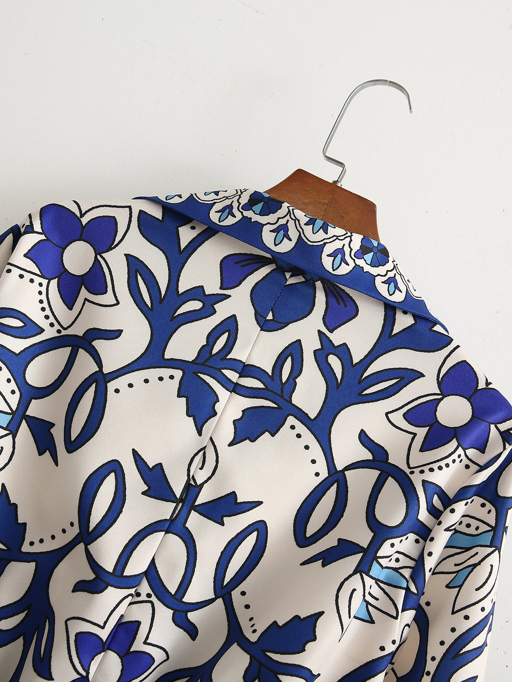 Women's Summer Women Clothing Long Sleeve Positioning Printed Shirt