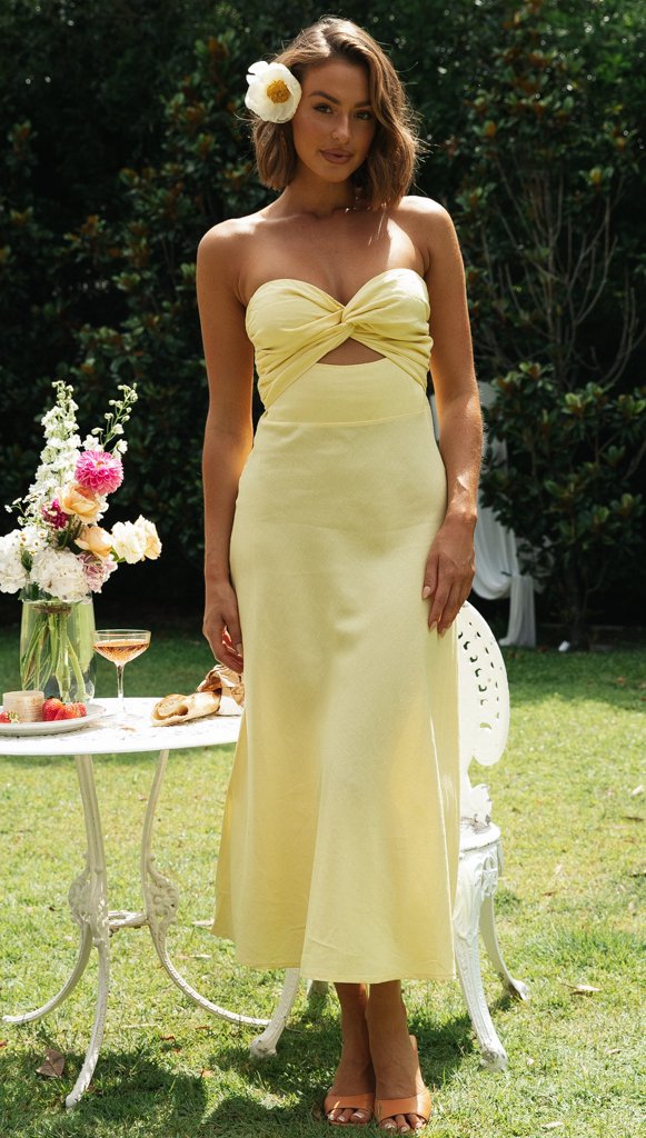 Women's Ruffle Sleeveless Maxi Dress