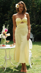 Women's Ruffle Sleeveless Maxi Dress