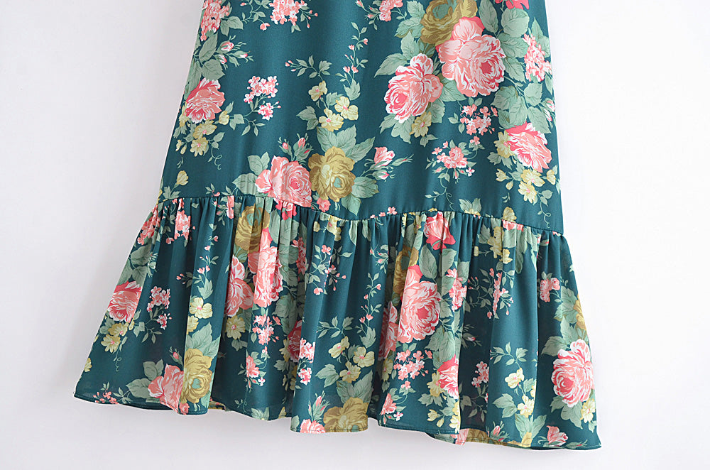 Women's Lace Floral Dress
