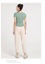 Quick-Dry Slim Fit Yoga T-Shirt