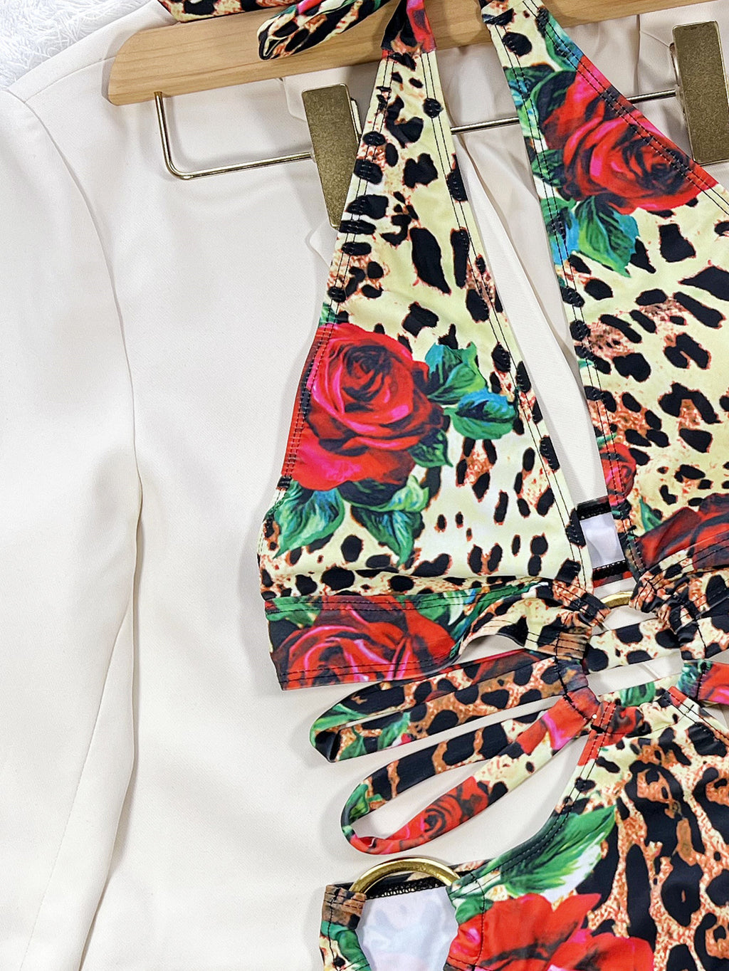 Foreign Single One-piece Swimwear
