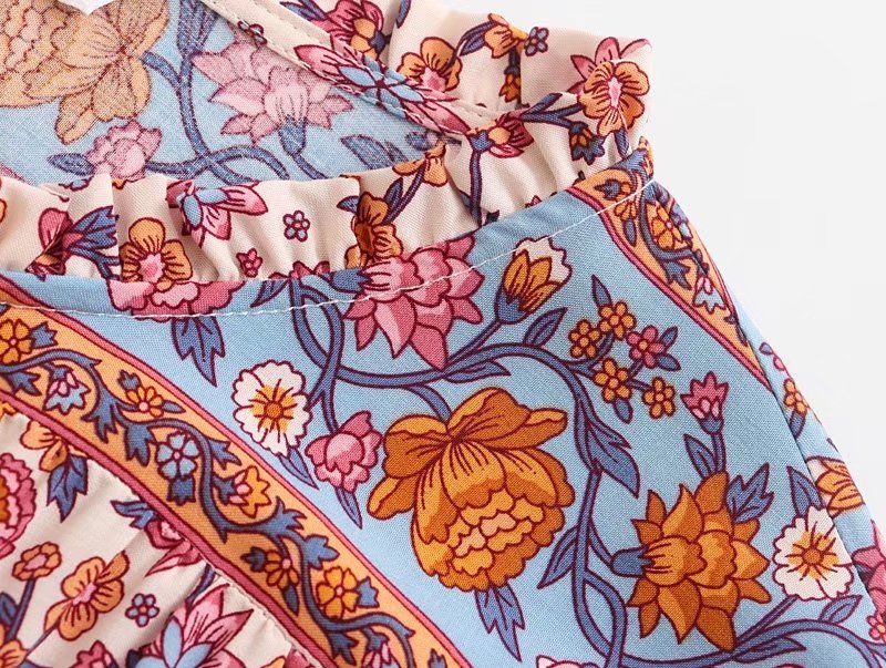 Women's Spring Summer Positioning Rayon Short Sleeve Dress