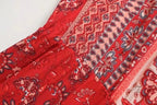 Women's Summer Women Holiday Rayon Positioning Printed Long-Sleeved Dress Long