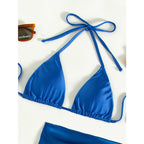 Halter Bikinis One-piece Swimwear