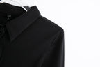 Women's Button-Front Collared T-Shirt