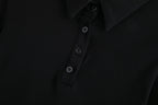 Women's Button-Front Collared T-Shirt