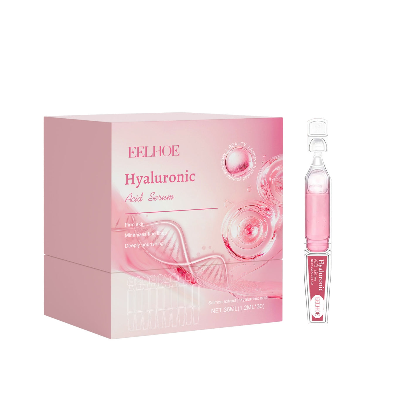 36 ml hyaluronic acid and collagen facial serum