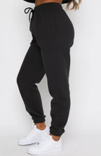Autumn Winter Solid Color Round-Neck Pullover Casual Long-Sleeve Sweater Suit Set
