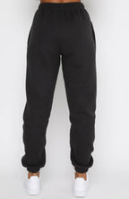 Autumn Winter Solid Color Round-Neck Pullover Casual Long-Sleeve Sweater Suit Set