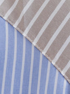Contrast Stripe Long Sleeve Overshirt