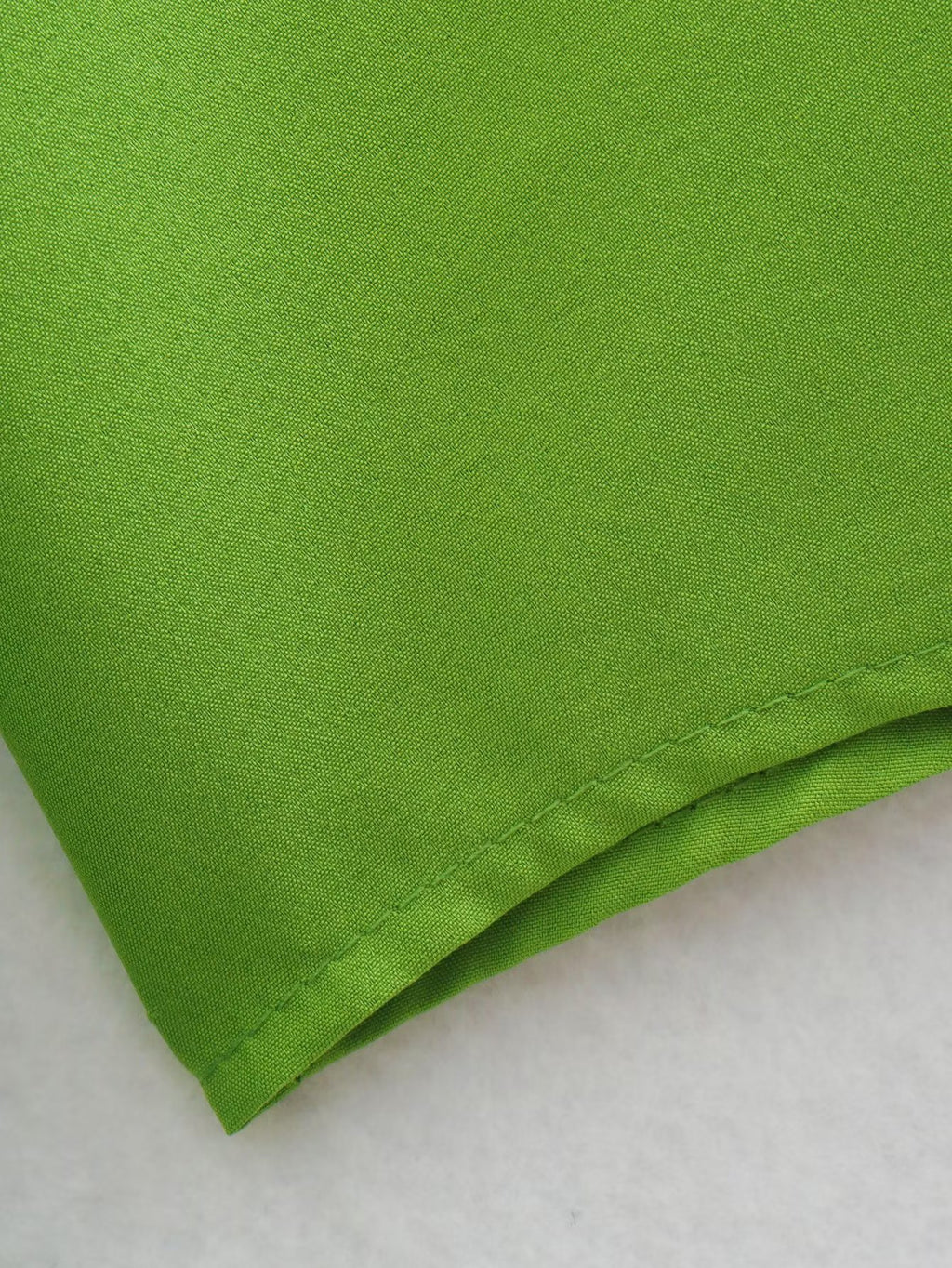 Women's Apple Green Single-Breasted Shirt Fashionable Women Polo Collar Long-Sleeved Shirt Women