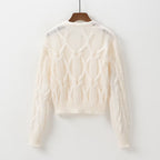 Women's V-Neck Long-Sleeve Sweater